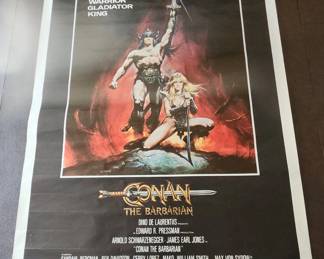 Conan The Barbarian PosterFlorida Arnold Schwarzenegger