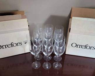 Offerfors Set Of 12 Small Wine Glasses