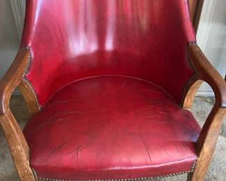 Red Leather Chair