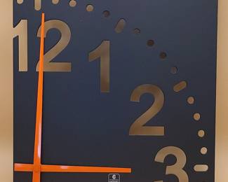 Midcentury Modern Cupecoy Infiniti Clock