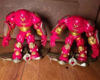 Marvel Legends Riders Hulk Buster Iron Man Figures 2 With Gliders