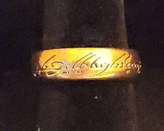  Lord of the Rings Ring 10K 
