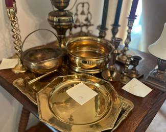 Brass items