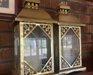 Brass lanterns