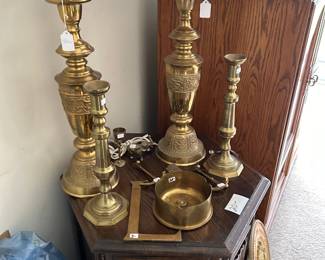 BRASS LAMPS