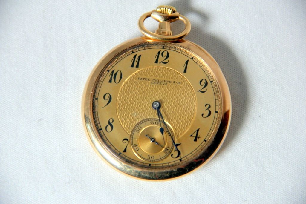 Patek Phillipe 18K Gold Pocket Watch