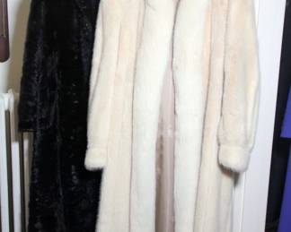 Mink Coat with Fox Collar