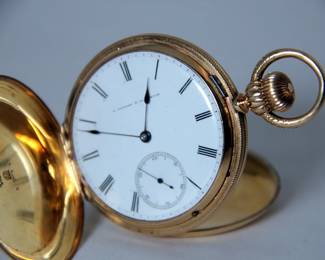 Howard Series III 18K Gold Pocket Watch ca. 1869