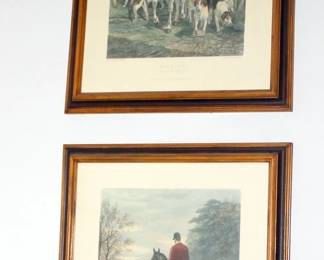E.A.S. Douglas Fox Hunt Prints