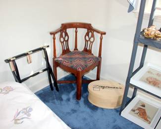 Mahogany Corner Chair