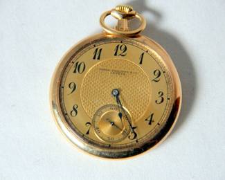 Patek Phillipe 18K Gold Pocket Watch