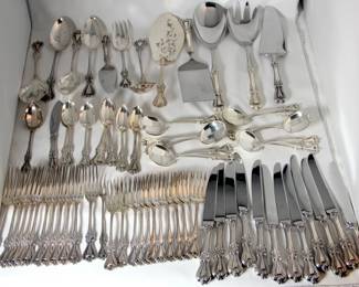 72 pcs. Towle Old Colonial Sterling Flatware