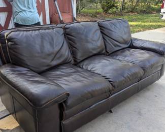 Leather sofa 