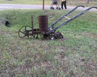 Antique plow