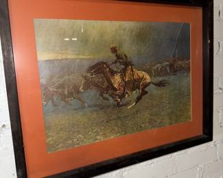 FREDERIC REMINGTON PRINT 
