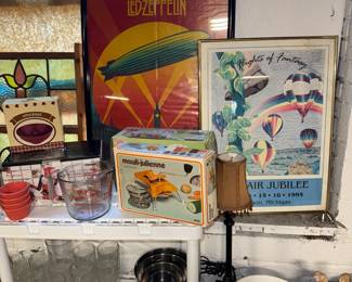 LED ZEPPLIN POSTER AND MORE 