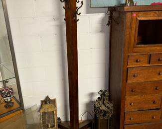 ANTIQUE HALL TREE 