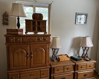 Matching bedroom set