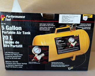 New portable air tank