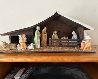 Christmas manger