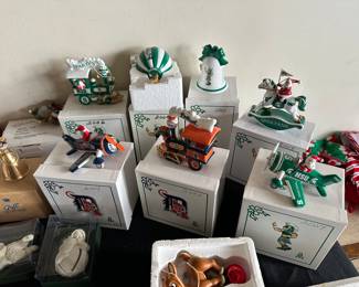 Vintage sports ornaments