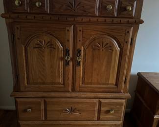 Matching bedroom set