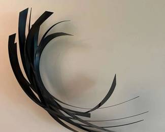 Signed Bronze Wall Sculpture