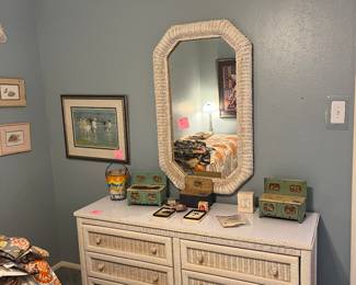 Wicker Dresser