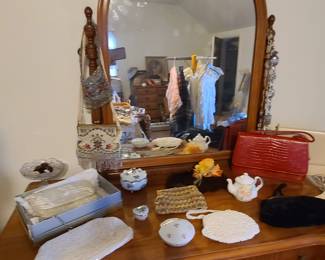 Vintage Miller pocketbooks and beaded bags