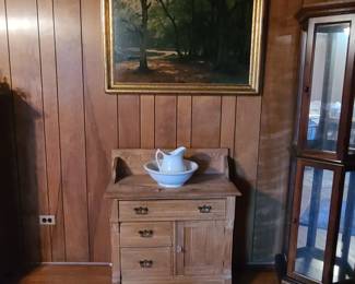 Antique washstand