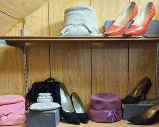 Vintage hat and shoes