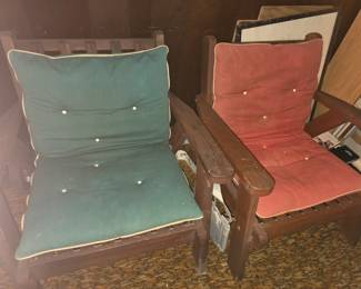 Other 2 Wooden Patio Chairs