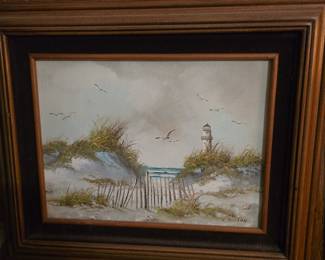 Beach Painting by Melton