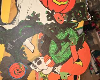 Vintage Halloween Decor