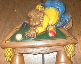 Midcentury Pool Plaque