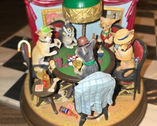 Rare "Poker Playing Dogs"