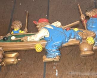 Midcentury Pool Plaque