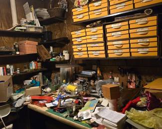 This is the Sewing and Craft Room - We haven't starting on it yet