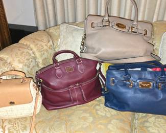Michael Kors and Dooney & Burke Handbags