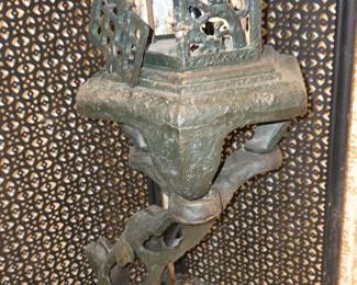 Cast Iron Lantern Lamp