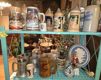 Beer Steins and Mugs