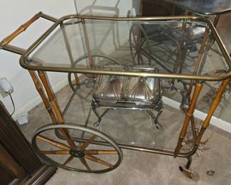 Vintage Midcentury Tea Cart