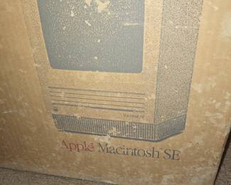 Vintage Apple Macintosh SE Computer in Box