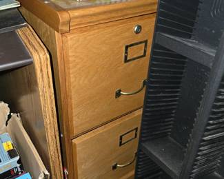 2 Drawer File Cabinet -