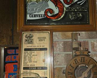 Wall Decor - Sol Beer Mirror Sign - Dinner Menu
