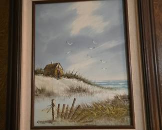 Beach Painting by Greenwood