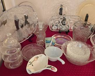 Platters - Crystal Bowls