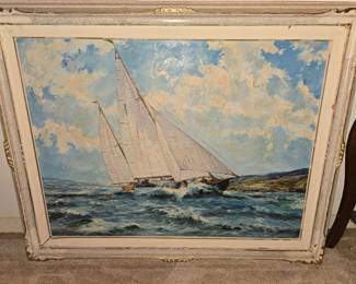 Sailboat Painting