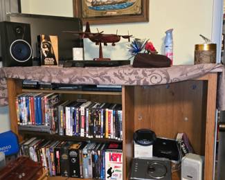 DVD's - Entertainment Center -