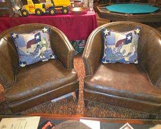 Pair Gameroom Chairs